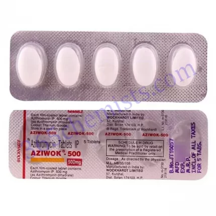 AZIWOK 500 TAB 5 TAB