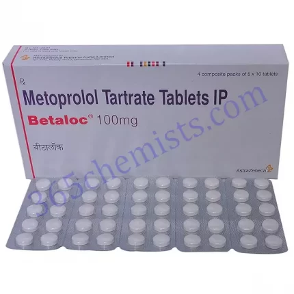 BETALOC 100 MG TABLET 10