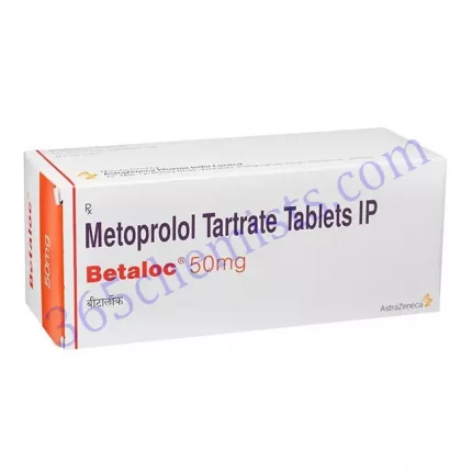 BETALOC 50 MG TABLET 30