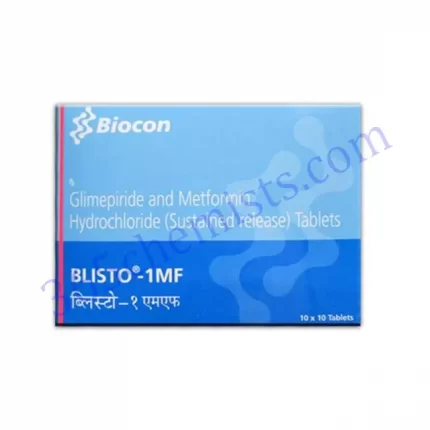 BLISTO MF 1+500 MG TABLET 10
