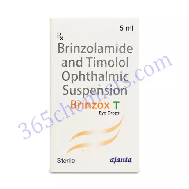 BRINZOX T EYE DROPS 5ML BRINZOX T EYE DROPS 5ML