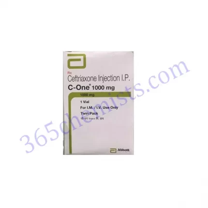 C ONE 1000MG VIAL 1'S