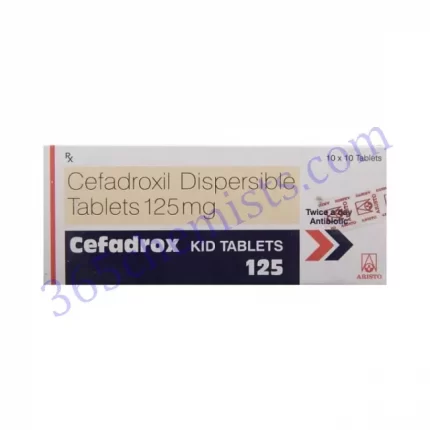 CEFADROX 125 MG KID TAB 10 TAB