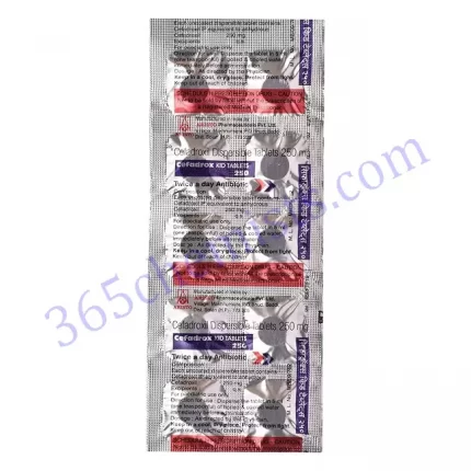 CEFADROX 250 MG KID TAB 10 TAB