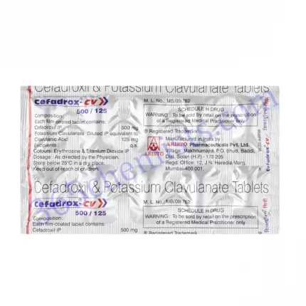 CEFADROX CV 500_125 TAB 10TAB
