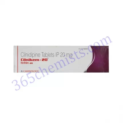 CILNIKEM 20 MG TAB 10 TAB