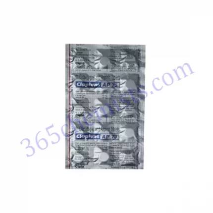 CLOPIVAS AP 75+75 MG TABLET 15