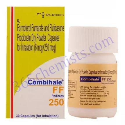 COMBIHALE FF 250 REDICAPS 30 CAPS