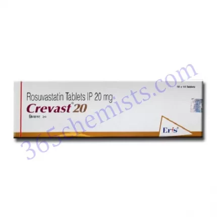 CREVAST 20 MG TABLET 10