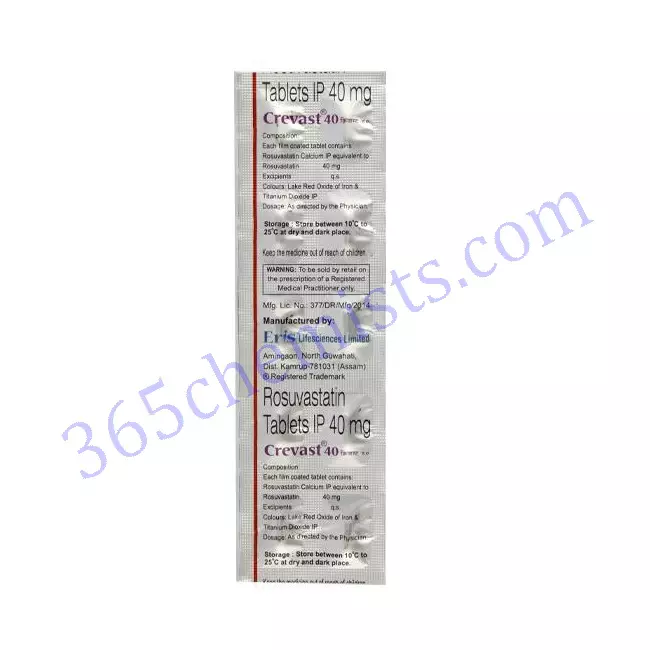 CREVAST 40 TAB 10 CREVAST 40 TAB 10