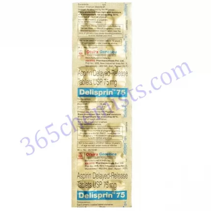 DELISPRIN 75 MG TABLET 14
