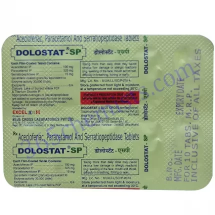 DOLOSTAT SP TAB. 10 TAB.