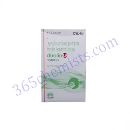DUOLIN LD 500 MCG RESPULES 2.5ML