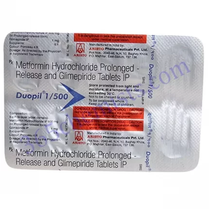 DUOPIL 1_500 MG TAB 10 TAB