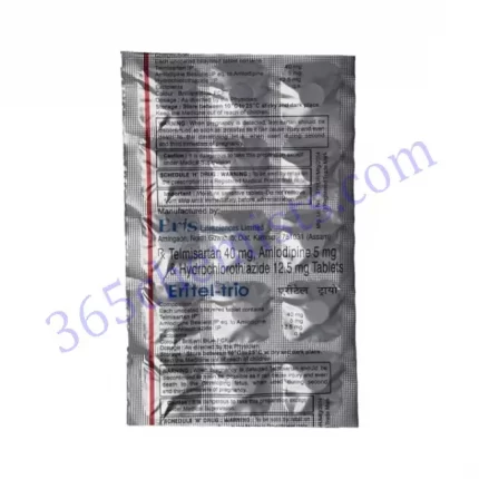 ERITEL TRIO 40 5 12.5 MG TABLET 15