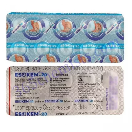 ESOKEM 20 TAB 10 TAB