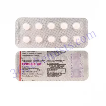 FEBURIC 40 MG TABLET 15