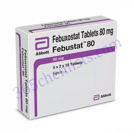 FEBUSTAT 80 MG TABLET 15