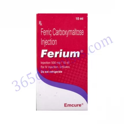 FERIUM 500 INJ 1 VIAL