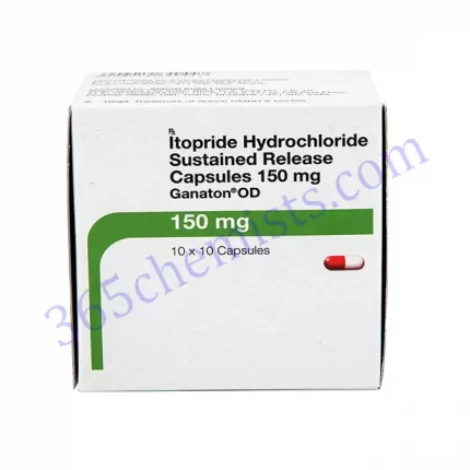 GANATON OD 150 MG TABLET SR 10