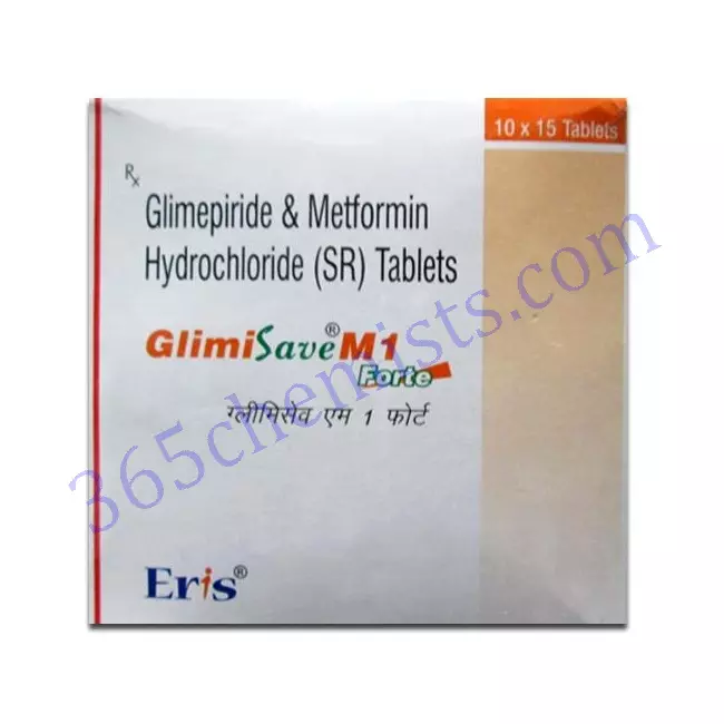 GLIMISAVE M FORTE 1 1000 MG TABLET 15 GLIMISAVE M FORTE 1 1000 MG TABLET 15