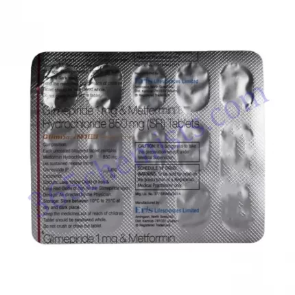 GLIMISAVE M1 850 TAB 15 TAB