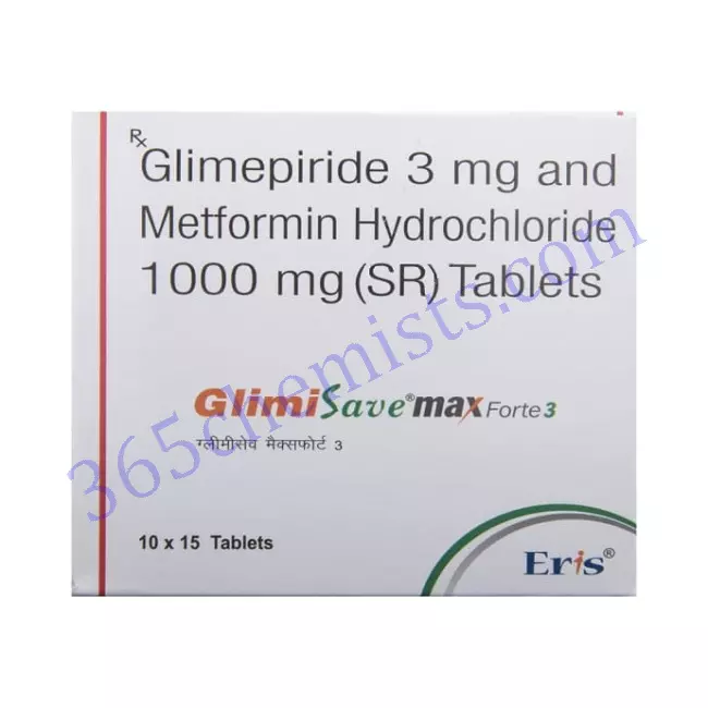 GLIMISAVE MAX FORTE 3 TAB 15 TAB GLIMISAVE MAX FORTE 3 TAB 15 TAB