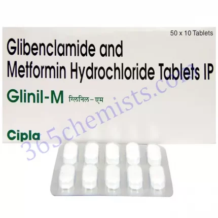 GLINIL M 5+500MG TABLET 10S