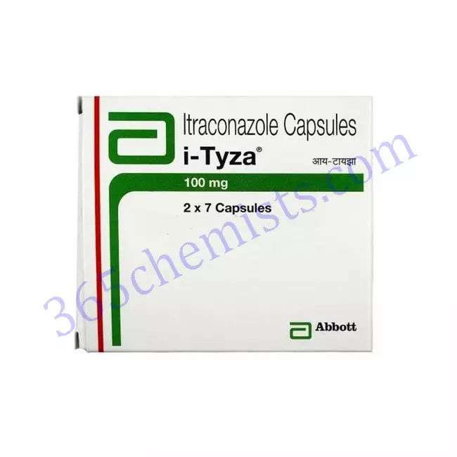 I-TYZA 100 MG CAPSULE 10'S I-TYZA 100 MG CAPSULE 10'S