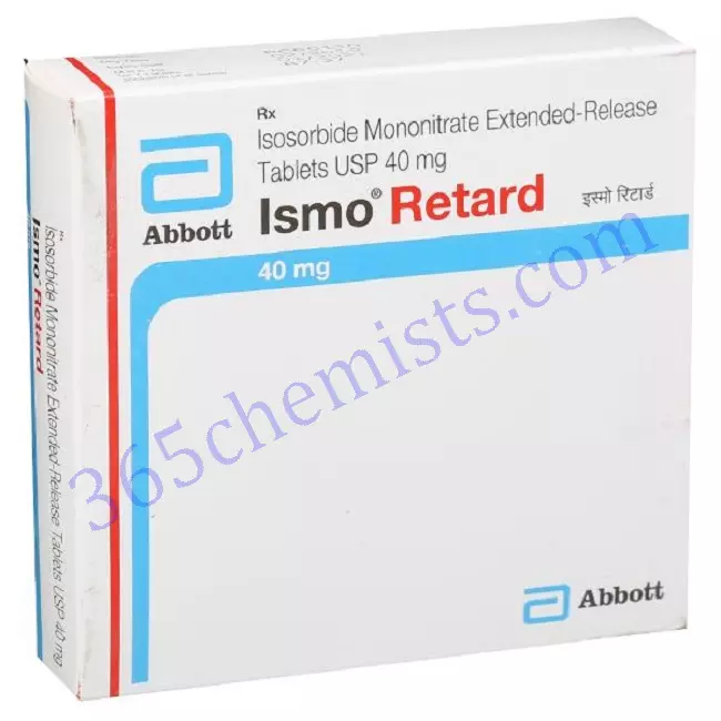 ISMO RETARD 40 MG TABLET 7 ISMO RETARD 40 MG TABLET 7