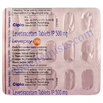 LEVEPSY 500 MG TABLET 15