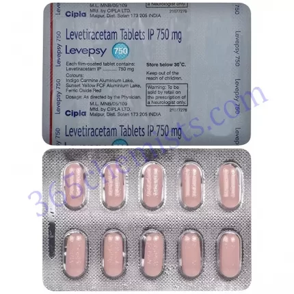 LEVEPSY 750 MG TABLET 10
