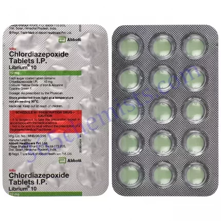 LIBRIUM 10 MG TABLET 15