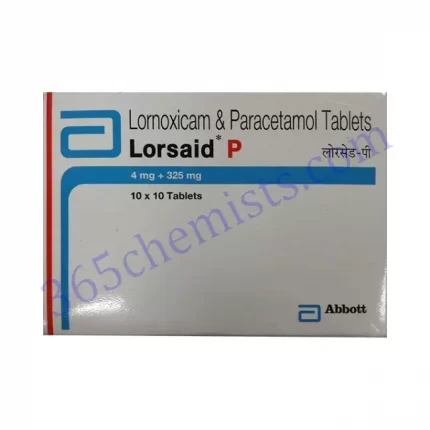 LORSAID P 4+325 MG TABLET 10