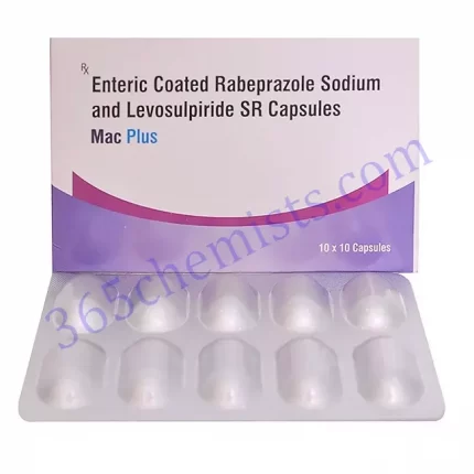 MAC PLUS 75+20MG CAPSULE 10