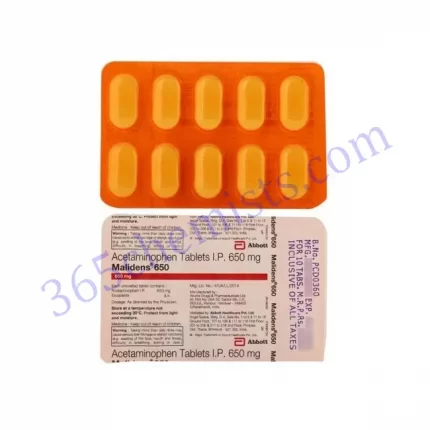 MALIDENS 650 TAB 10 TAB