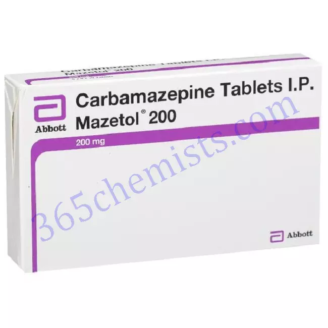MAZETOL 200 MG TABLET 10 MAZETOL 200 MG TABLET 10