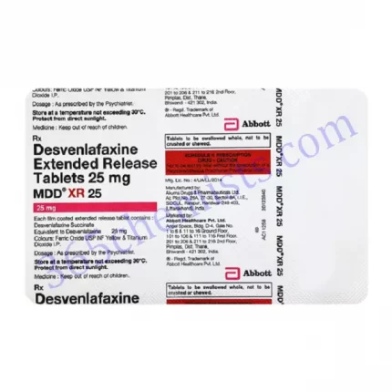 MDD XR 25 TAB 15 TAB