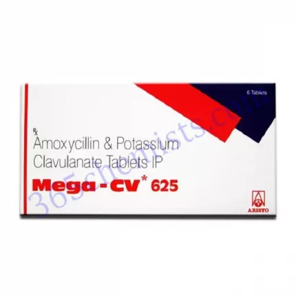 MEGA CV 500+125 MG TABLET 10