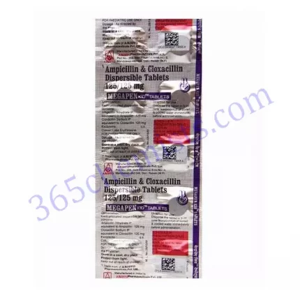 MEGAPEN 250MG KID TAB 10TAB