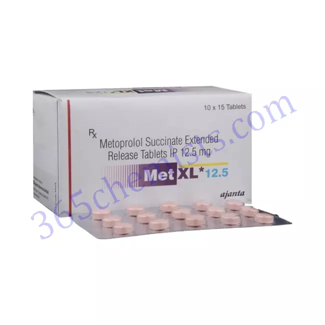 MET XL 3D 40+12.5+25 MG TABLET 10 MET XL 3D 40+12.5+25 MG TABLET 10