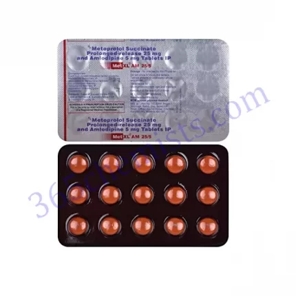 MET XL AM 25+5 TABLET 20S