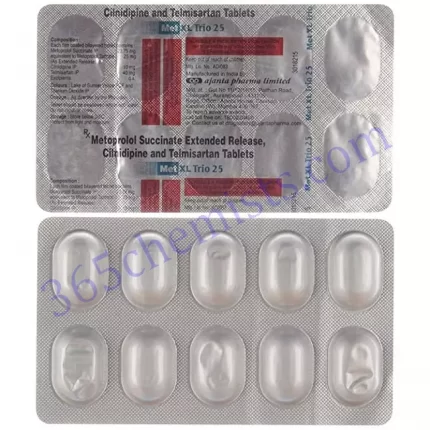 MET XL TRIO 25 10+25+40MG TABLET 10