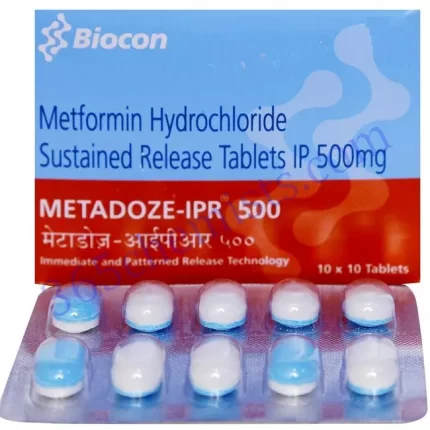 METADOZE IPR 500MG TAB. 10 TAB.