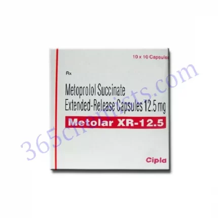 METOLAR XR 12.5 12.5MG CAPSULE 15