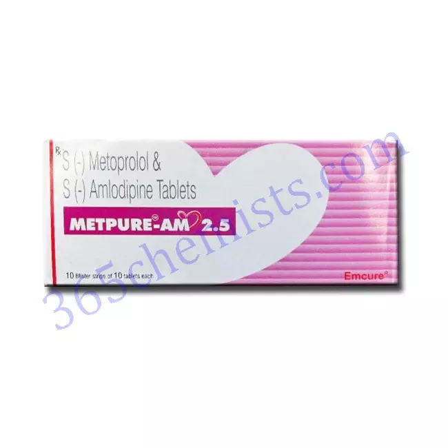 METPURE AM 25+2.5 MG TABLET 10 METPURE AM 25+2.5 MG TABLET 10