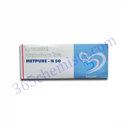 METPURE-H 50+12.5 MG TABLET 10