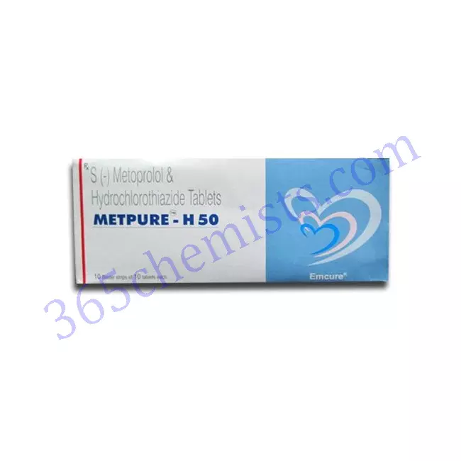 METPURE-H 50+12.5 MG TABLET 10 METPURE-H 50+12.5 MG TABLET 10