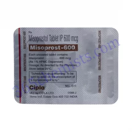 MISOPROST 600 TAB 1