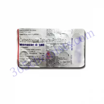 MONOCEF O 100MG TABLET 10S